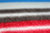 Blanket "Blavand" blue-red striped